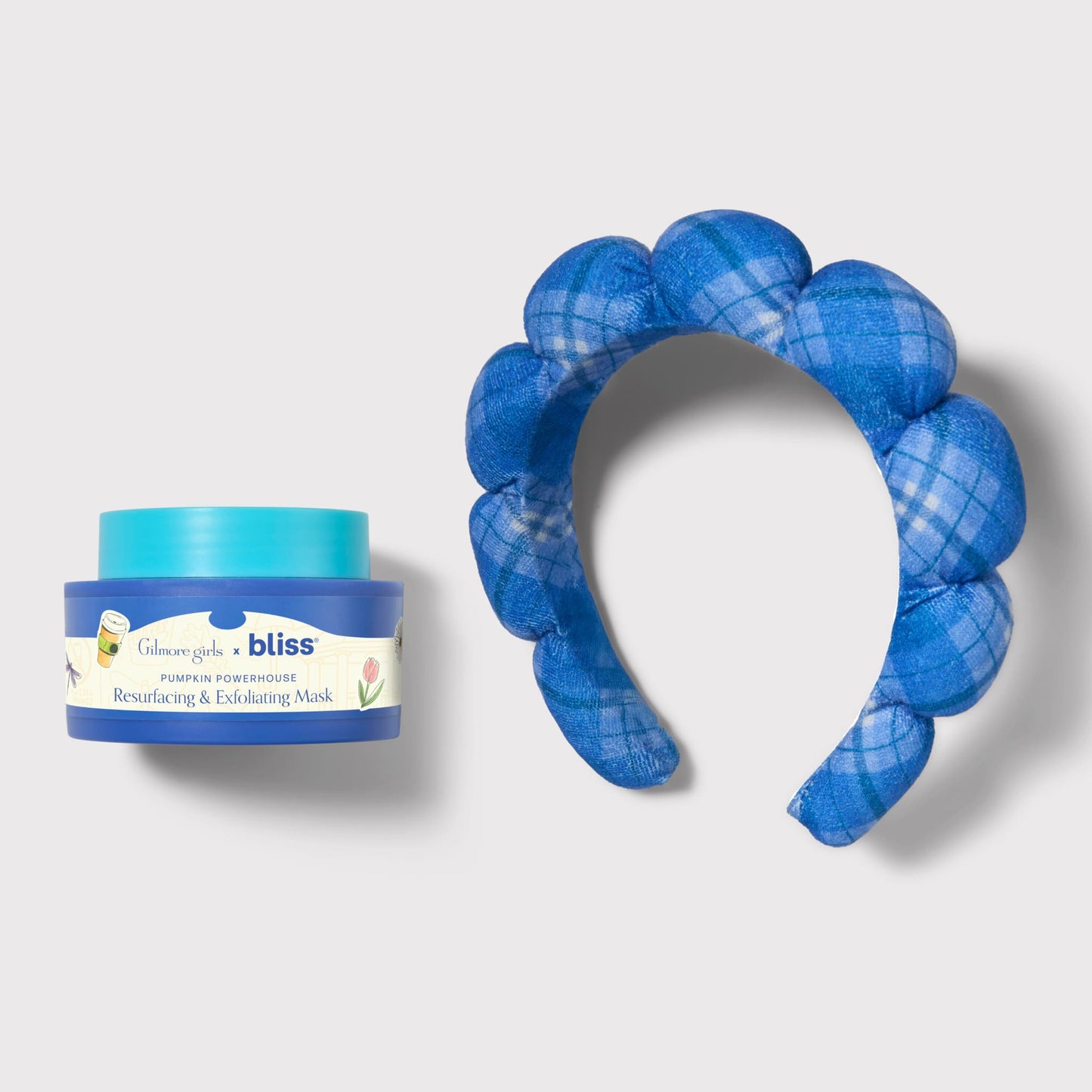 Gilmore Girls x Bliss Pumpkin Powerhouse Resurfacing & Exfoliating Mask + Spa Headband