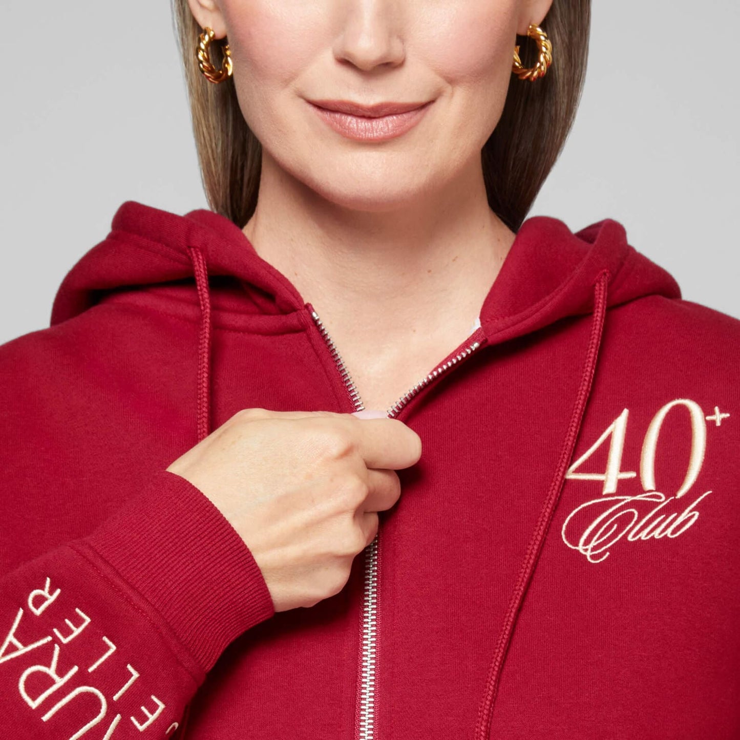 The 40+ Club Zip-Up Sweatshirt
